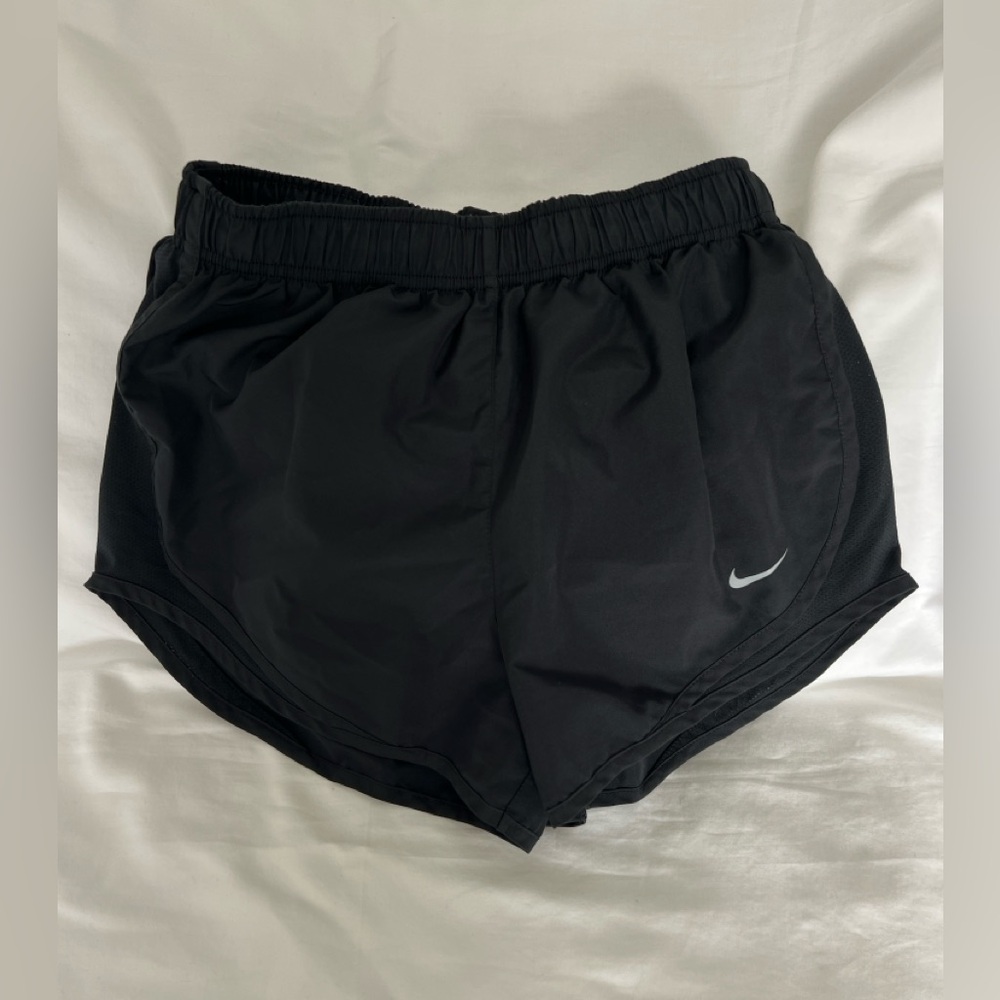 Nike Black Dri Fit Athletic Shorts with Liner Size Small